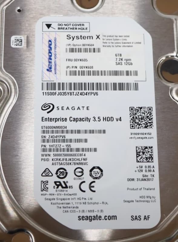 Жесткий диск IBM 1HT27Z-155 6Tb SAS 3,5" HDD