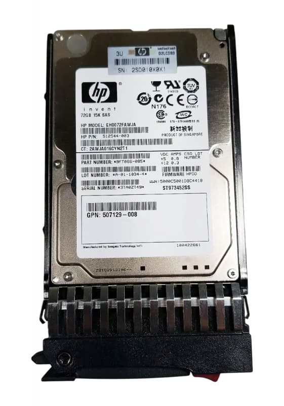 Жесткий диск HP EH0072FAWJA 72Gb  SAS 2,5" HDD