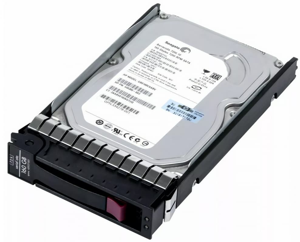 Жесткий диск HP 349238-B21 160Gb  SATA 3,5" HDD