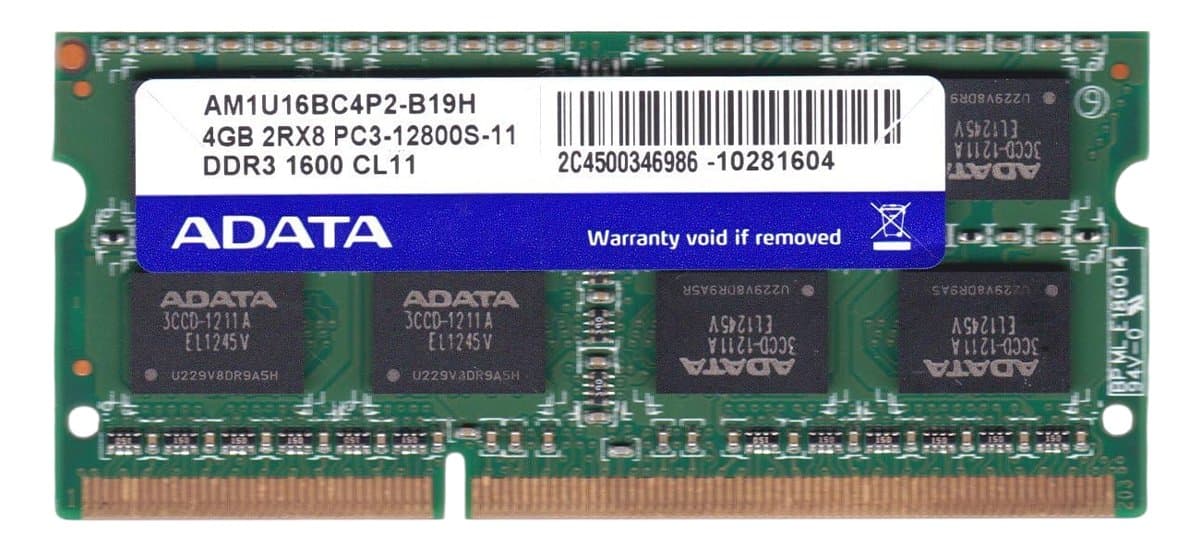 Оперативная память Adata DDRIII 4Gb AM1U16BC4P2-B19H