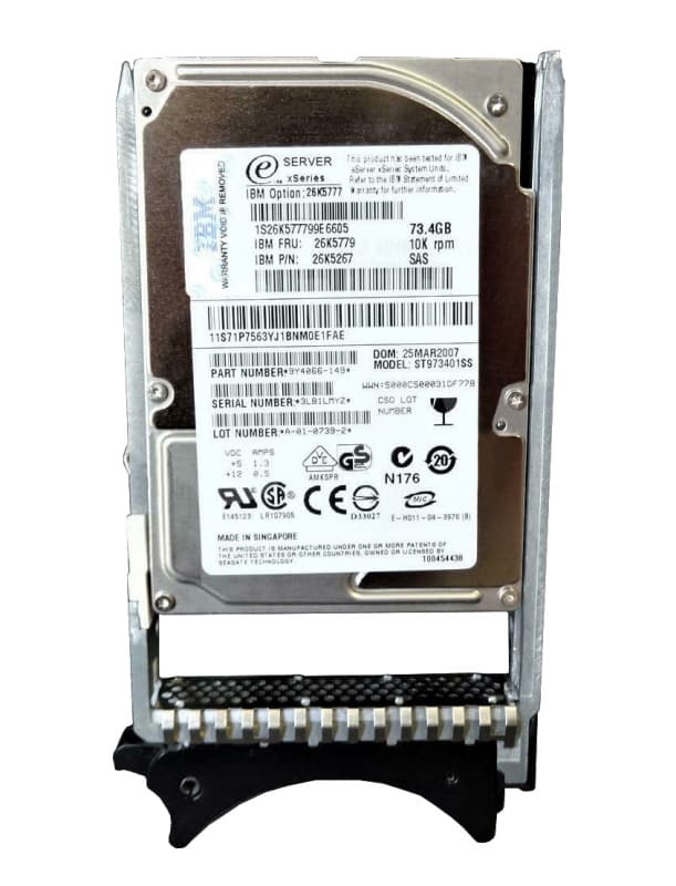 Жесткий диск IBM 40K1191 73,4Gb  SAS 2,5" HDD