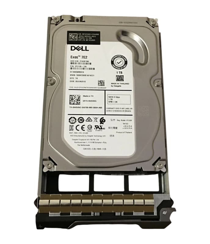 Жесткий диск Dell 0F456D 1Tb SATAIII 3,5" HDD