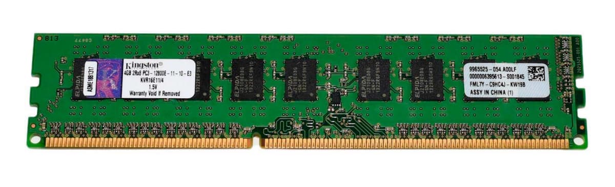 Оперативная память Kingston KVR16E11/4 DDRIII 4Gb