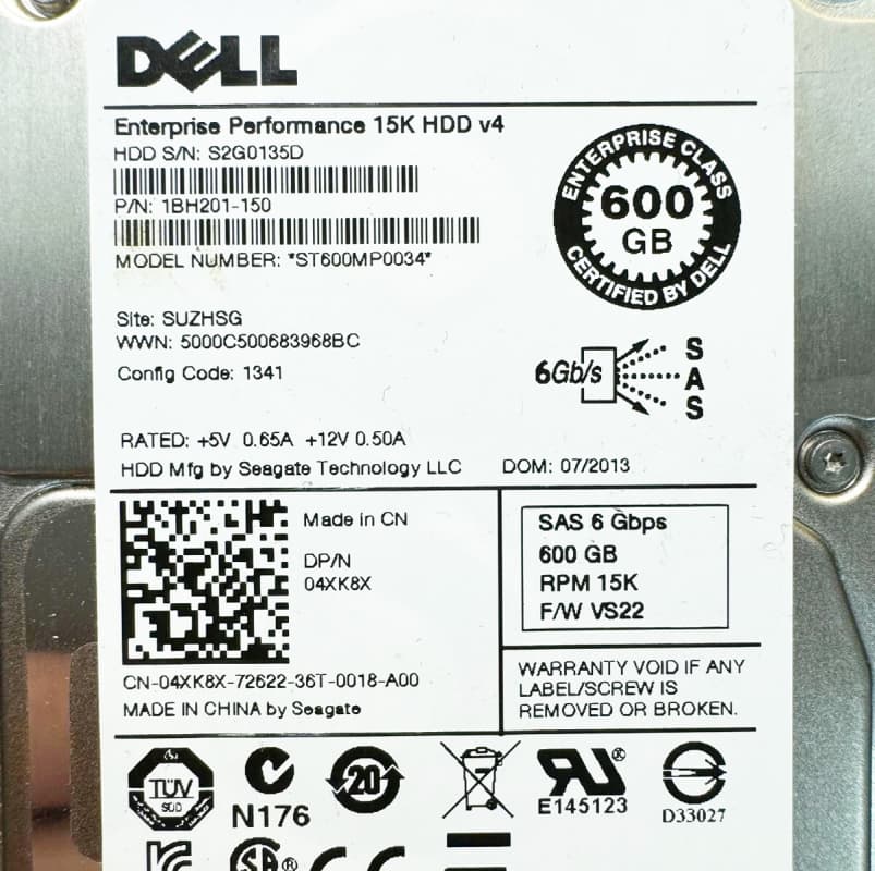 Жесткий диск Dell 1BH201-150 600Gb SAS 2,5" HDD