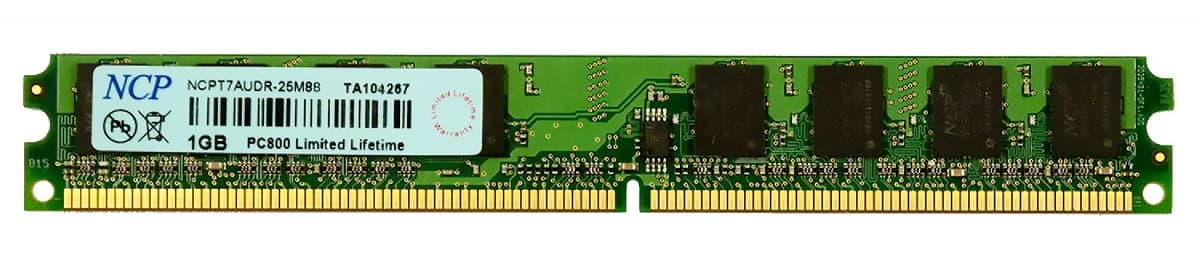 Оперативная память NCP NCPT7AUDR-25M88 DDRII 1Gb