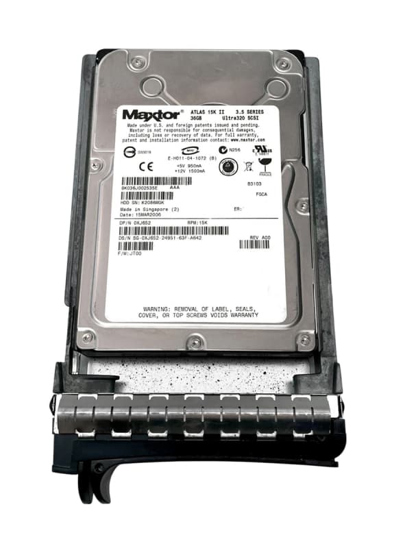 Жесткий диск Dell 0XJ652 36Gb  U320SCSI 3.5" HDD