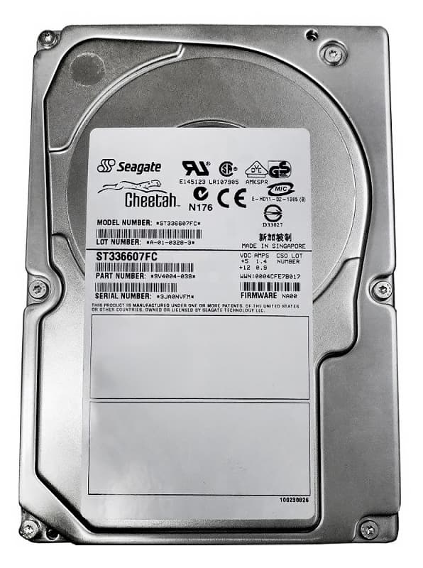 Жесткий диск Seagate ST336607FC 36,6Gb  Fibre Channel  3,5" HDD