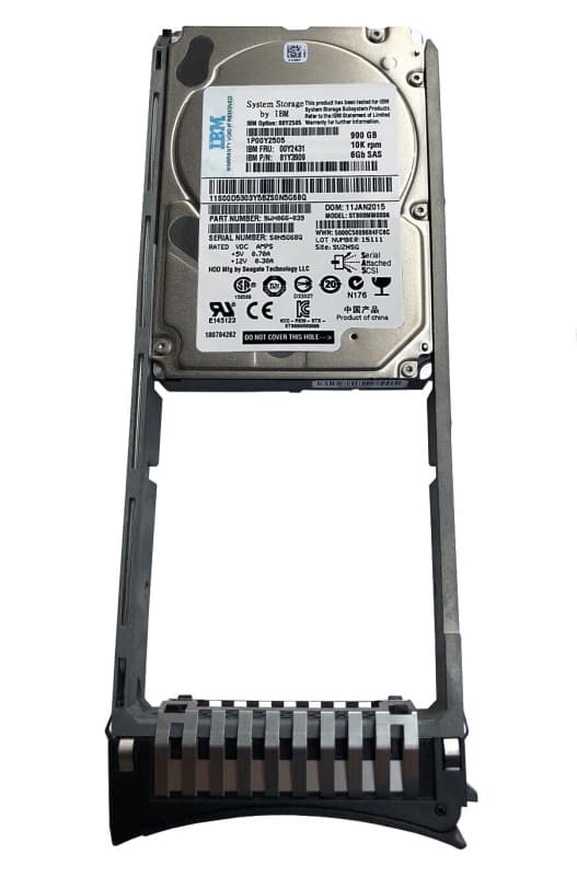 Жесткий диск IBM 81Y3909 900Gb  SAS 2,5" HDD