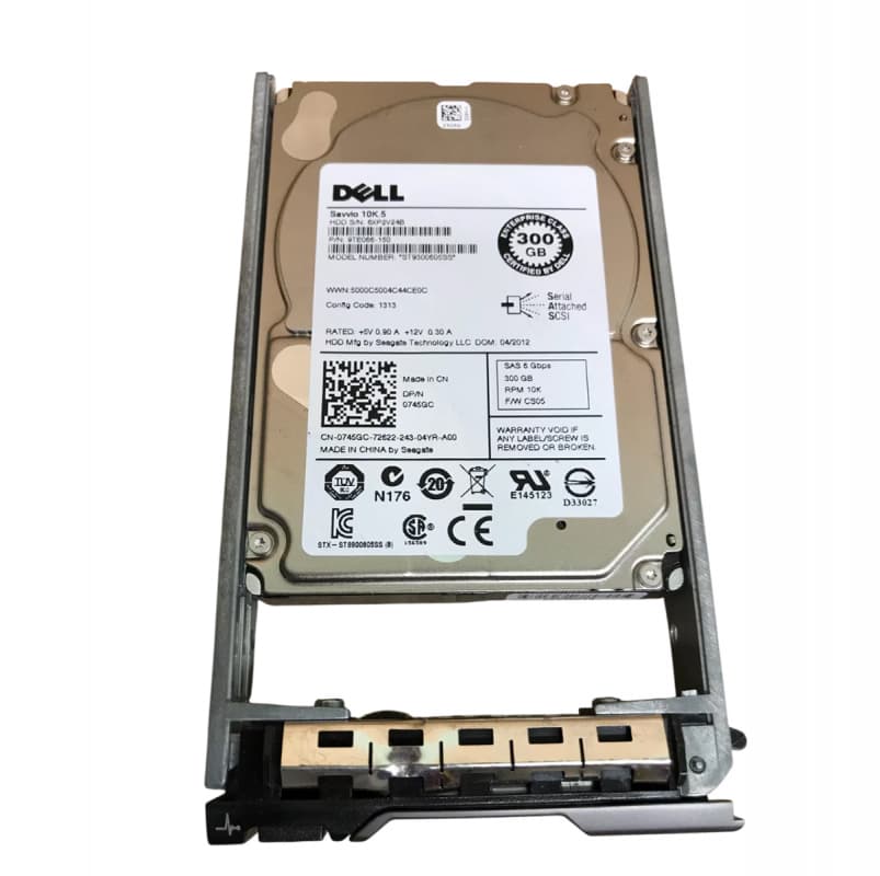 Жесткий диск Dell 745GC 300Gb  SAS 2,5" HDD