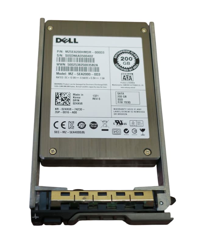 Жесткий диск Dell 24XV8 200Gb SATAII 2.5" SSD