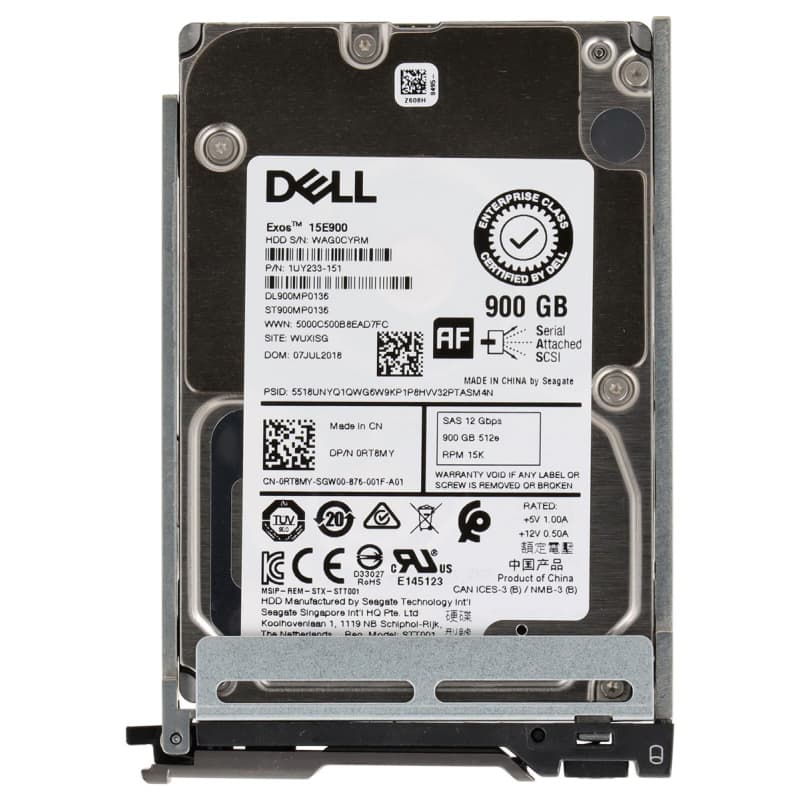 Жесткий диск Dell 400-APGD 900Gb 15000 SAS 2,5" HDD