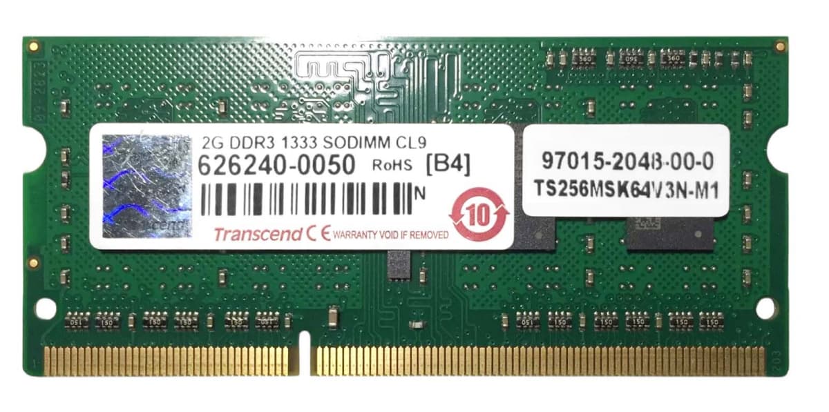 Оперативная память Transcend TS256MSK64V3N DDRIII 2GB