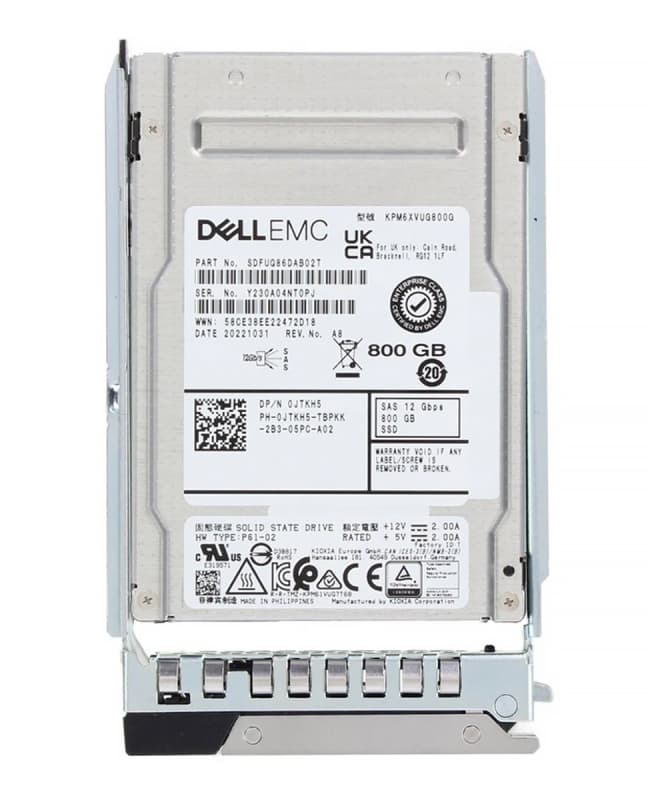 Жесткий диск Dell SDFUQ86DAB02T 800GB SAS 2,5" SSD
