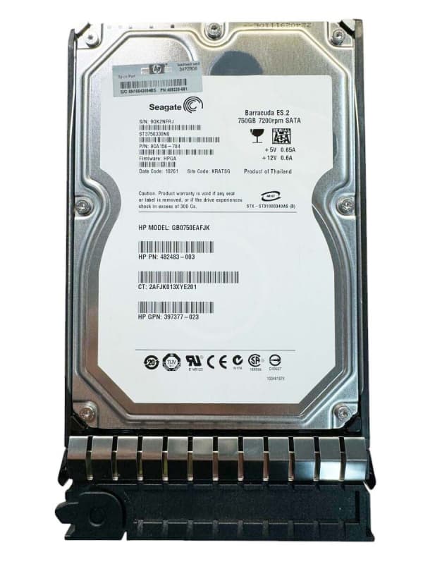 Жесткий диск HP 9CA156-784 750Gb  SATAII 3,5" HDD
