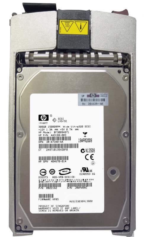 Жесткий диск HP BF30084971 300Gb  U320SCSI 3.5" HDD