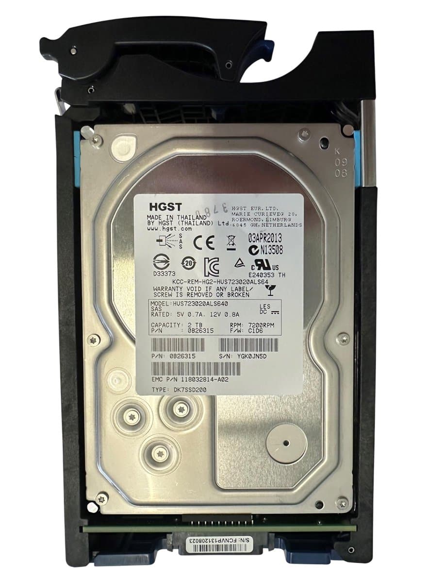 EMC 2Tb 7200 Fibre Channel 3.5" HDD 118032814-A02