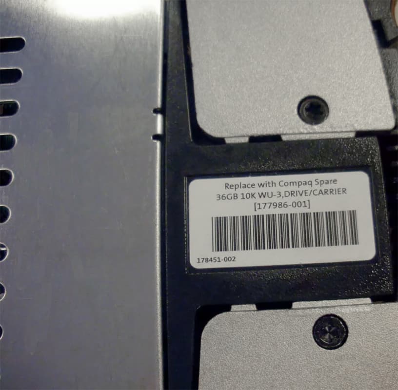 Жесткий диск HP 177986-001 36,4Gb U320SCSI 3.5" HDD