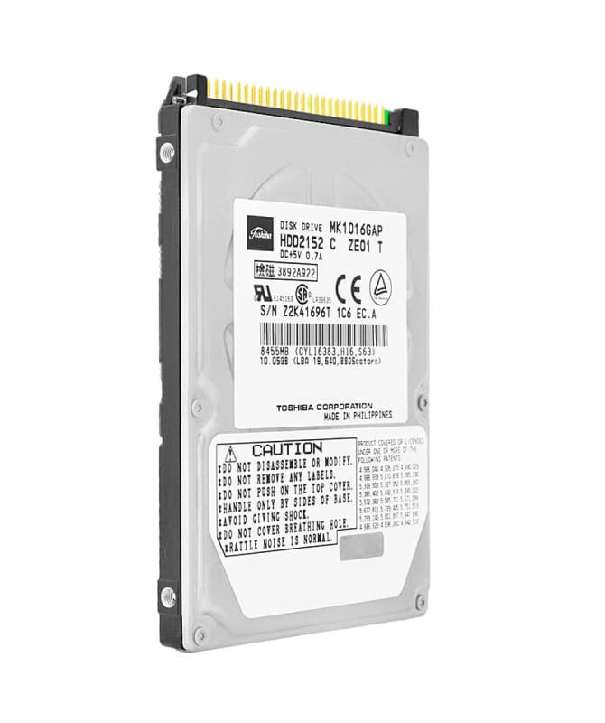 Жесткий диск Toshiba MK1016GAP 10Gb 4200 IDE 2,5" HDD