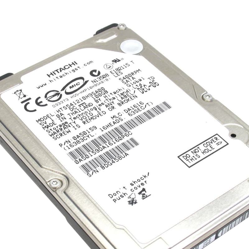 Жесткий диск Hitachi 0A50159 100Gb 5400 SATA 2,5" HDD