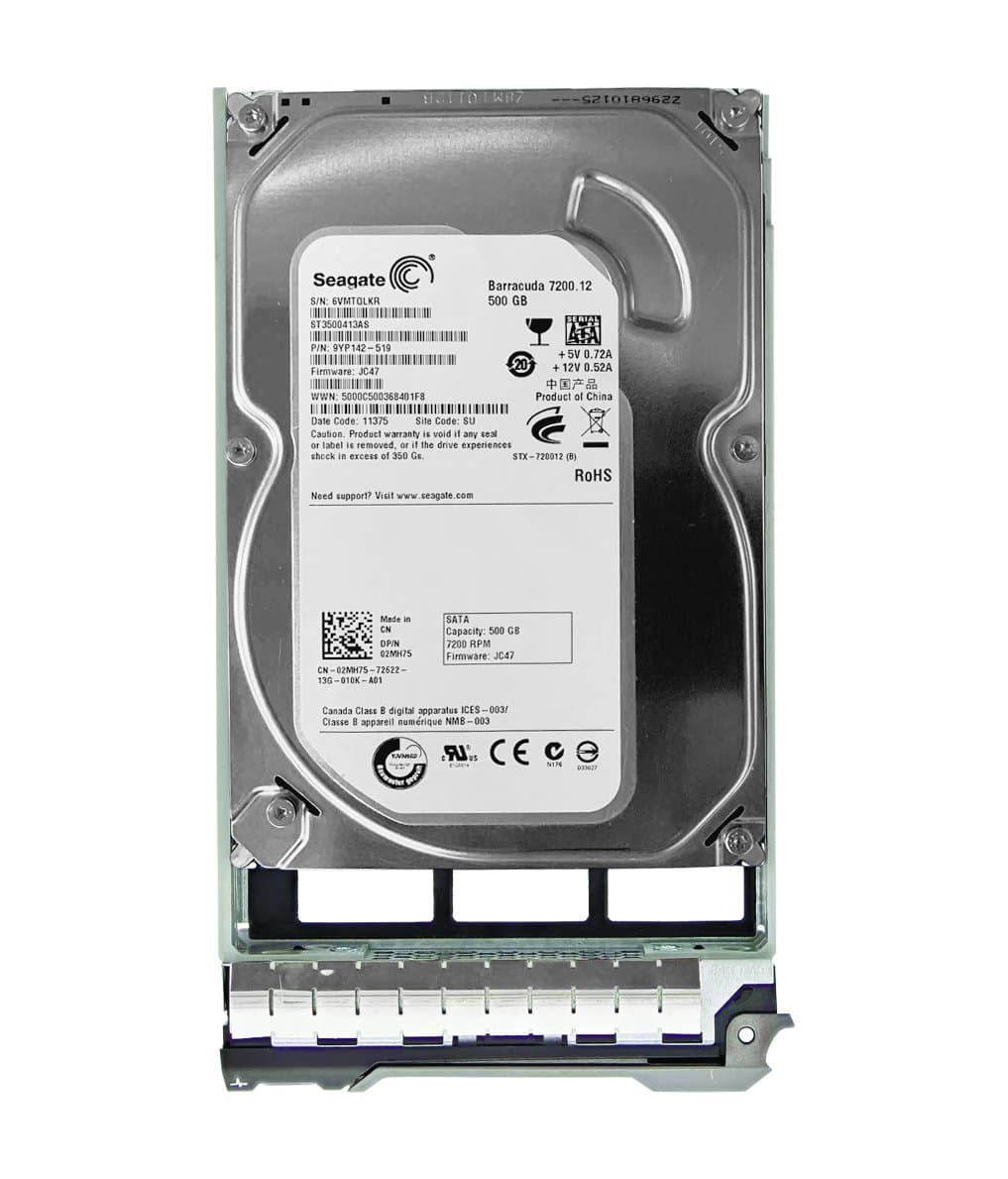 Жесткий диск Dell 500Gb 7200 SATAIII 3.5" HDD 02MH75