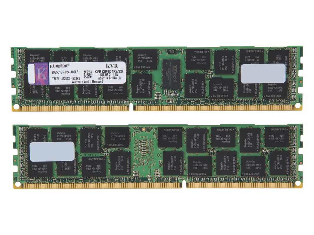 Оперативная память Kingston KVR13R9D4K2/32I DDRIII 32Gb