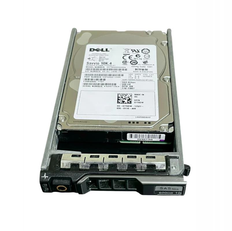 Жесткий диск Dell 7T0DW 600Gb 10000 SAS 2,5" HDD