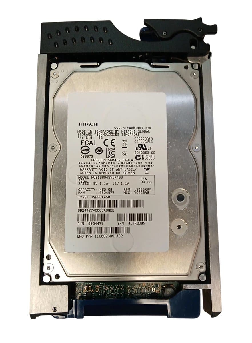 EMC 450Gb 15000 Fibre Channel 3.5" HDD 0B24477