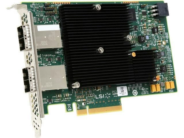 Контроллер LSI 9300-16e PCI-E8x