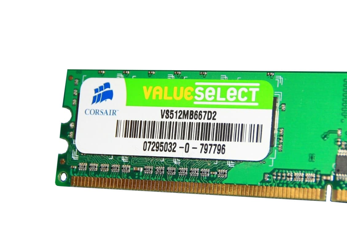 Оперативная память Corsair VS512MB667D2 DDRII 512MB