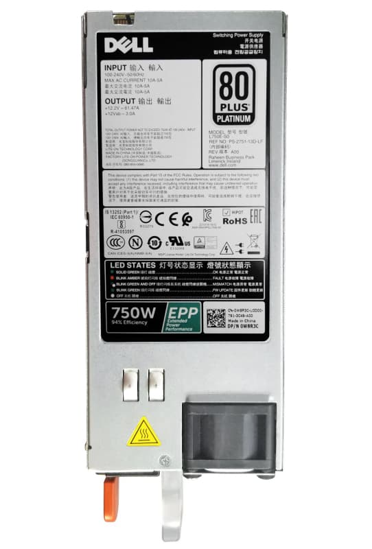 Резервный Блок Питания Dell W8R3C 750W