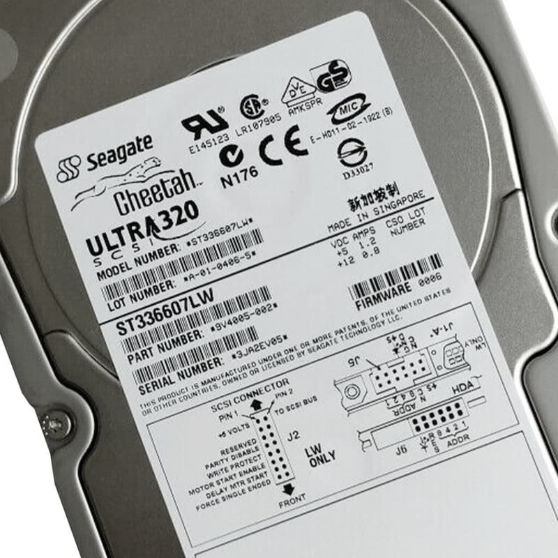 Жесткий диск Seagate 9V4005 36,7Gb  U320SCSI 3.5" HDD