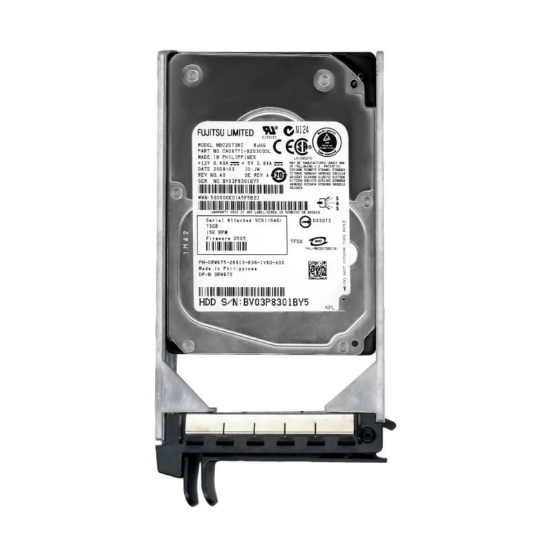 Жесткий диск Dell 0RW675 73Gb 15000 SAS 2,5" HDD