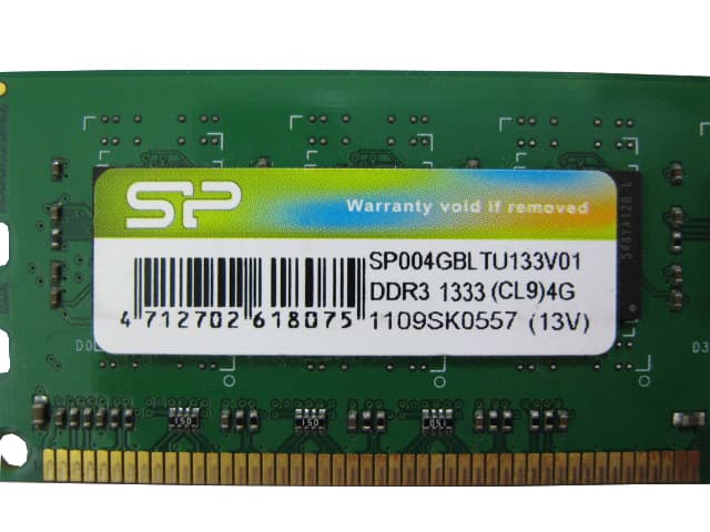 Оперативная память Silicon Power SP004GBLTU133V01 DDRIII 4GB