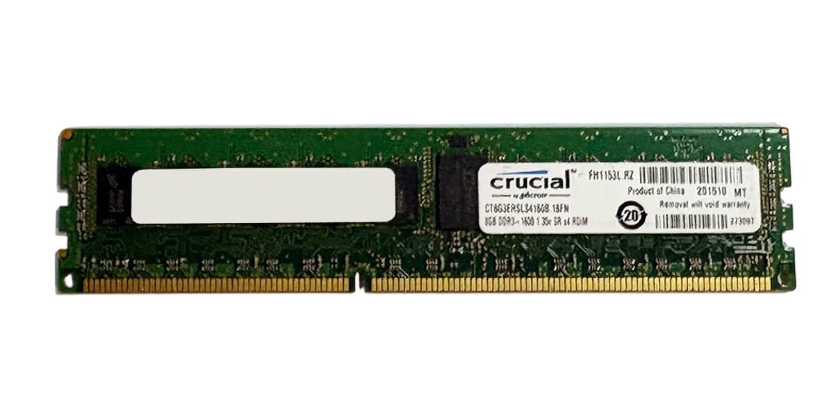Оперативная память Crucial DDRIII 8Gb CT8G3ERSLS4160B.18FN    