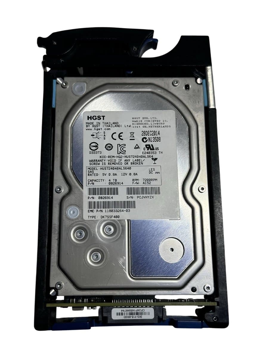 EMC 4TB 7200 Fibre Channel 3.5" HDD 0B26914
