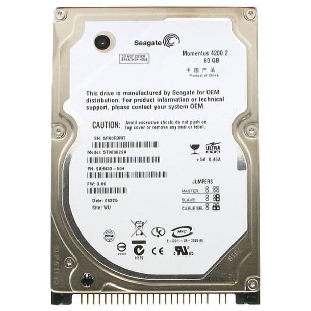 Жесткий диск Seagate 418508-001 80Gb 4200 IDE 2,5" HDD