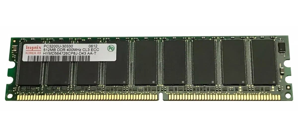 Оперативная память Hynix DDR 0,512Gb HYMD564646CP8J-D43