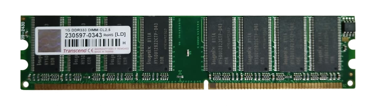 Оперативная память Transcend TS128MLDG4V3J DDR 1Gb