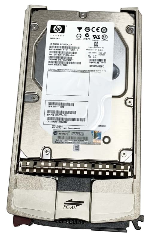 Жесткий диск HP 495277-003 146,8Gb  Fibre Channel  3,5" HDD