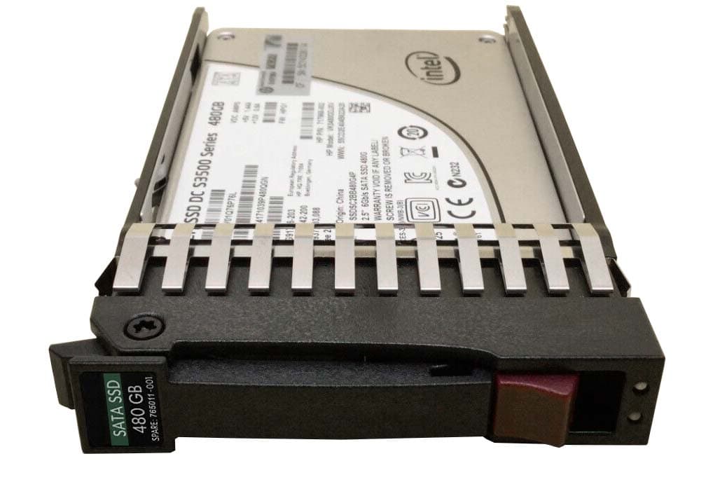 Жесткий диск HP 765011-001 480Gb  SATAIII 2,5" SSD