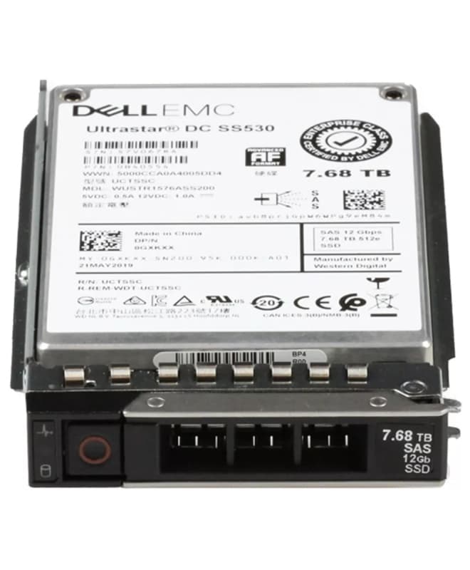 Жесткий диск Dell 400-BFPF 7.68TB SAS 2,5" SSD