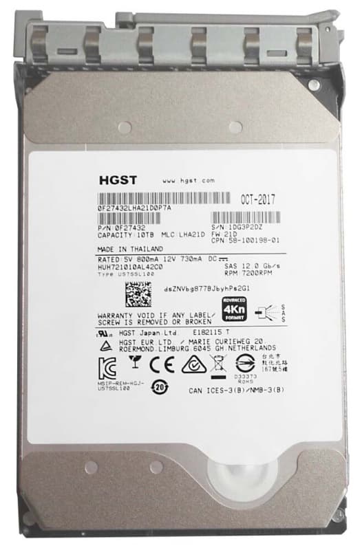 Жесткий Диск Cisco 0F27432 10Tb SAS 3,5" HDD