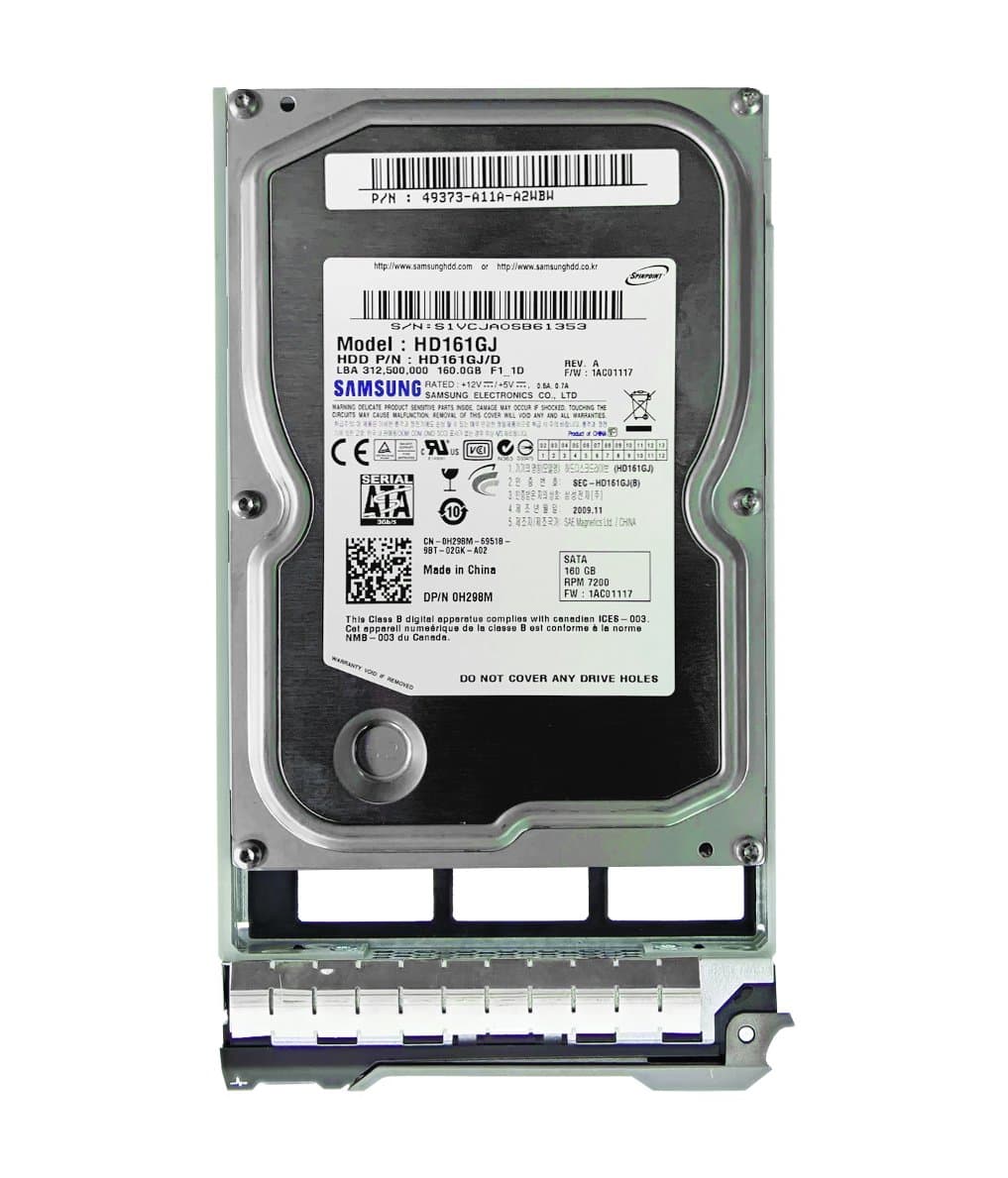 Жесткий диск Dell 160Gb 7200 SATAII 3.5" HDD 0H298M