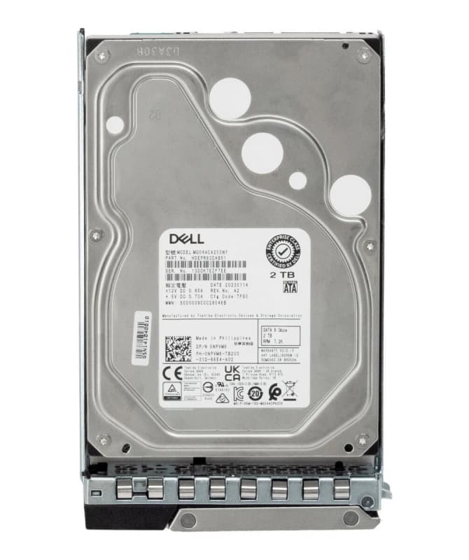 Жесткий диск Dell HDEPR83DAB51 2Tb 7200 SATAIII 3.5" HDD