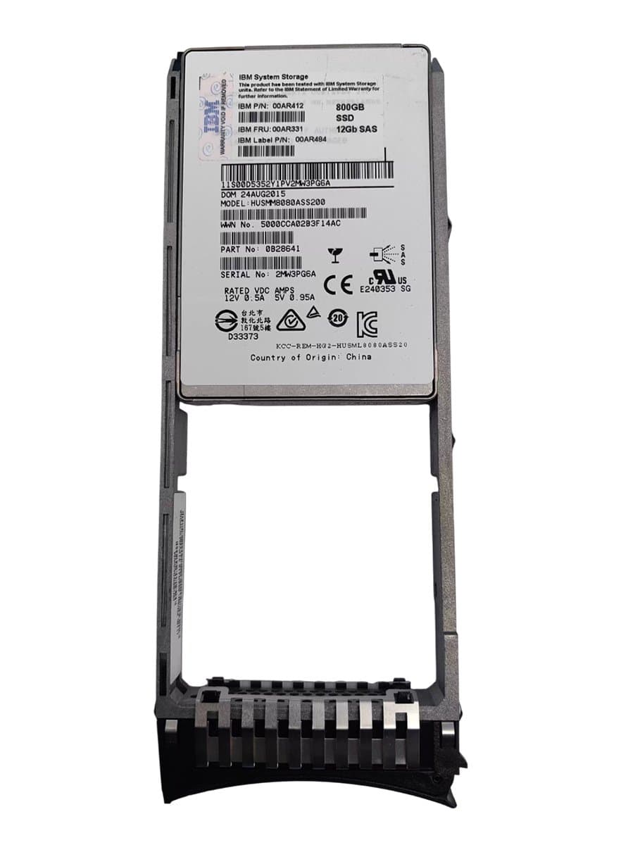Жесткий диск IBM 800Gb  SAS 2.5" SSD 00AR331