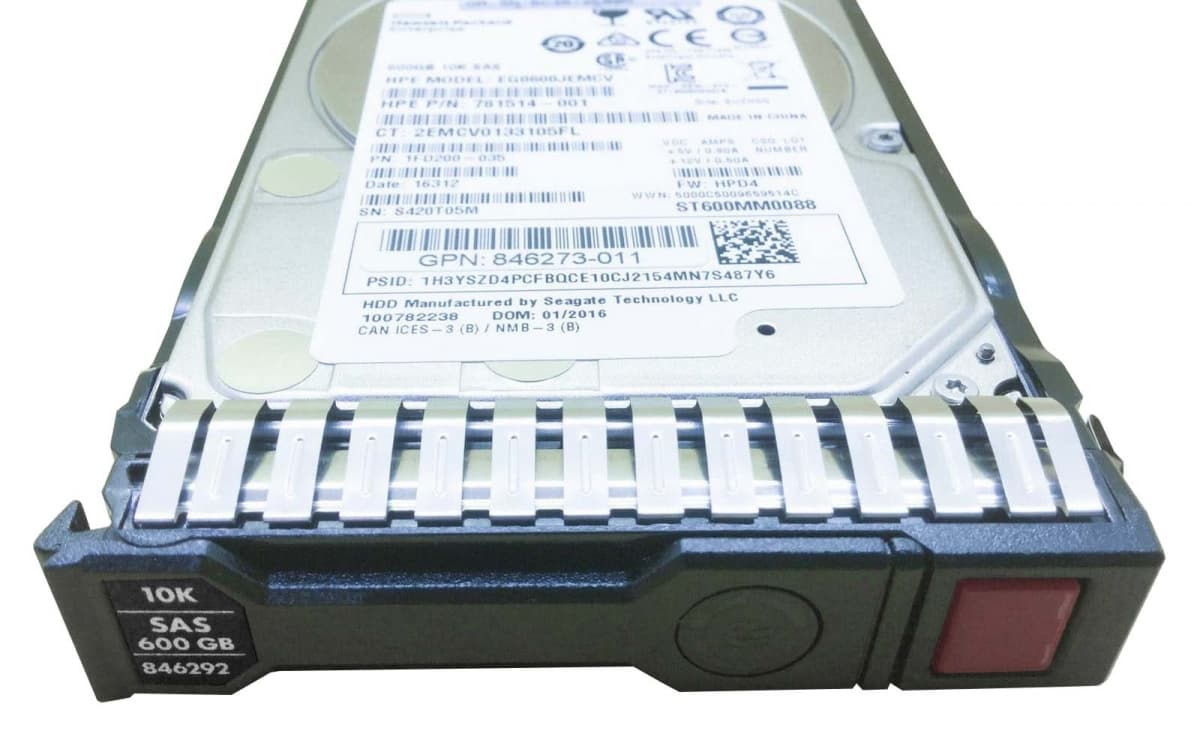 Жесткий диск HP 846267-B21 600Gb 10000 SAS 2,5" HDD