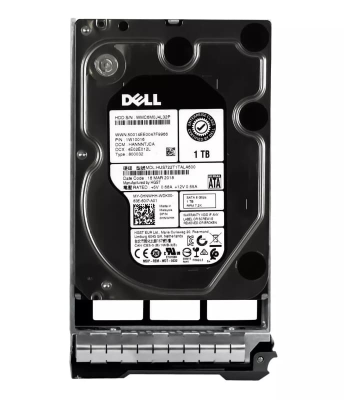 Жесткий диск Dell HNWHH 1Tb 7200 SATAIII 3,5" HDD