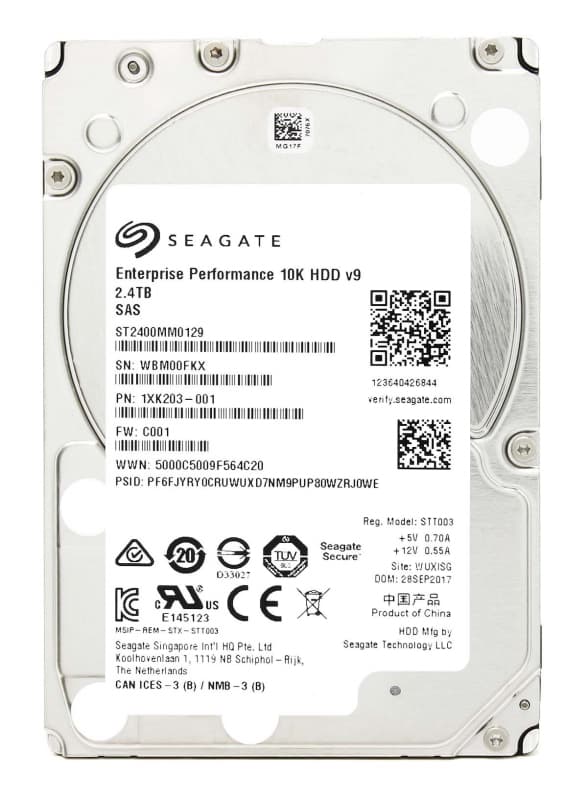 Жесткий диск Seagate ST2400MM0129 2,4Tb 10000 SAS 2,5" HDD
