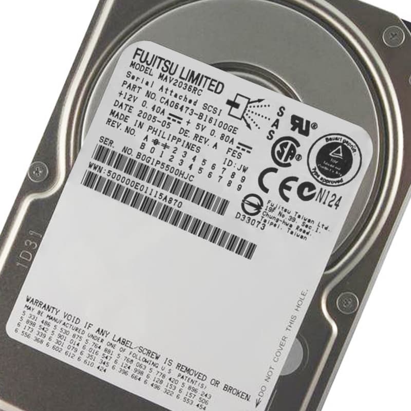 Жесткий диск Fujitsu CA06473-B16100GE 36Gb 10000 SAS 2,5" HDD