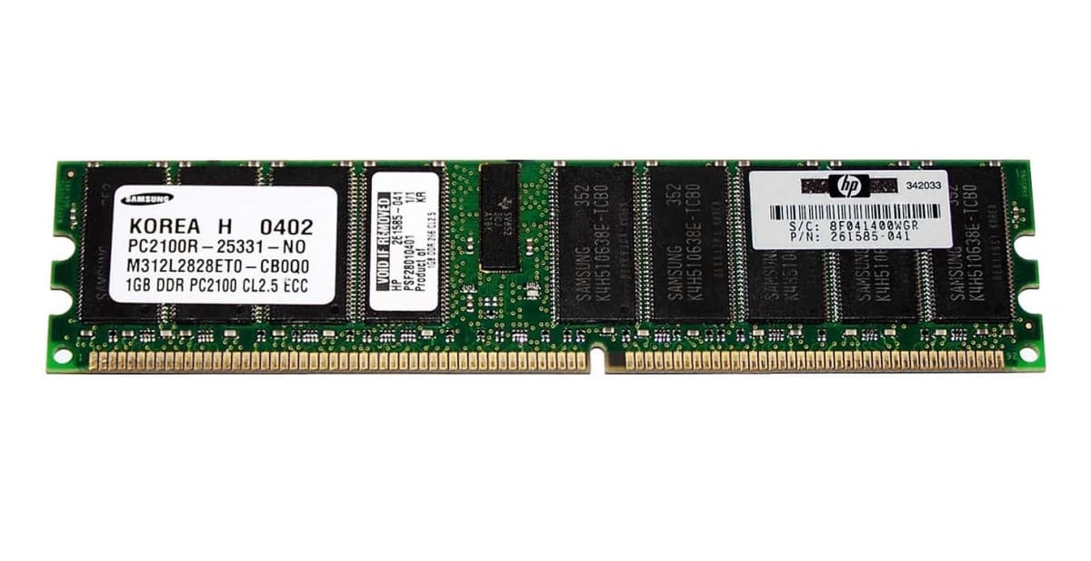 Оперативная память HP 300701-001 DDR 1Gb